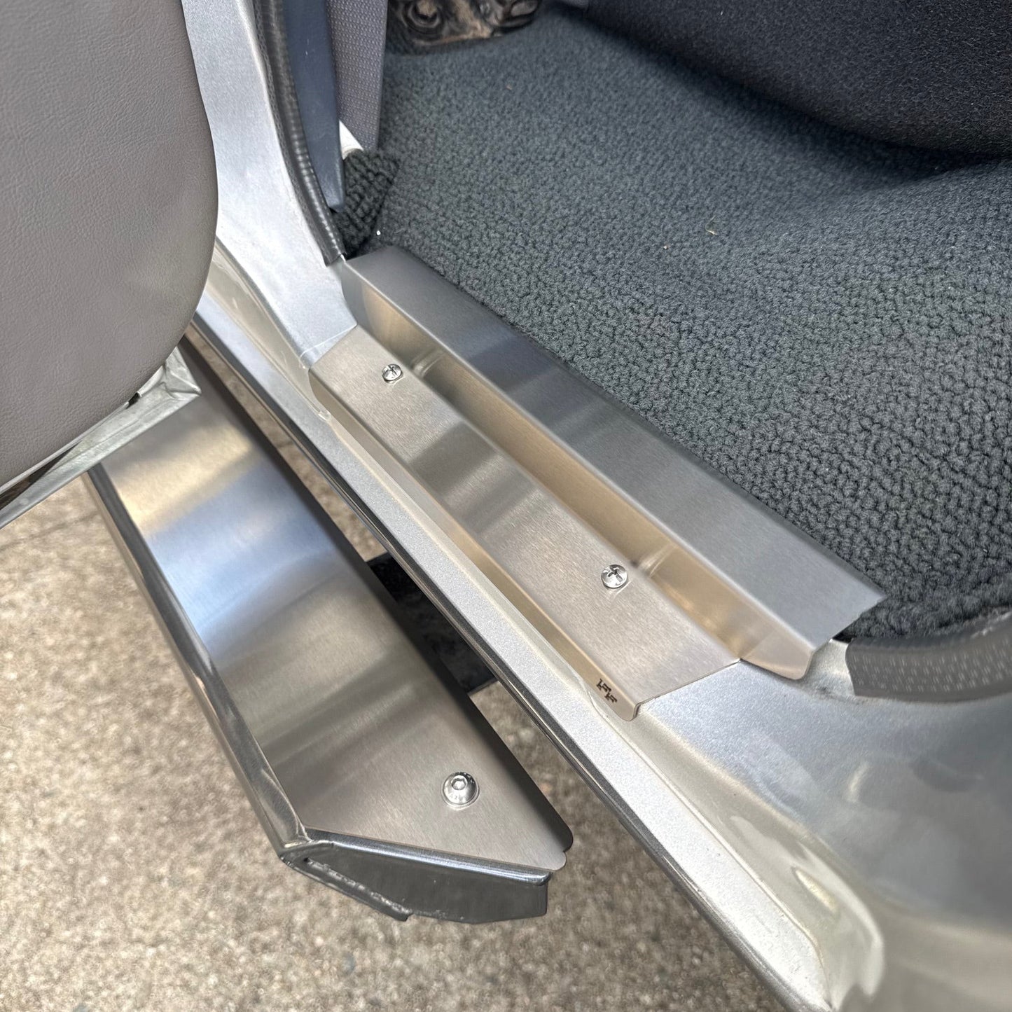 Stainless Steel Sill Trims - Suitable for use with 60 Series LandCruiser