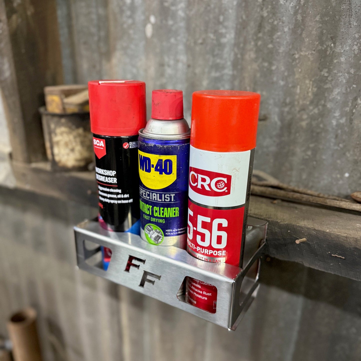 Small Spray Can Holder (3 CANS)