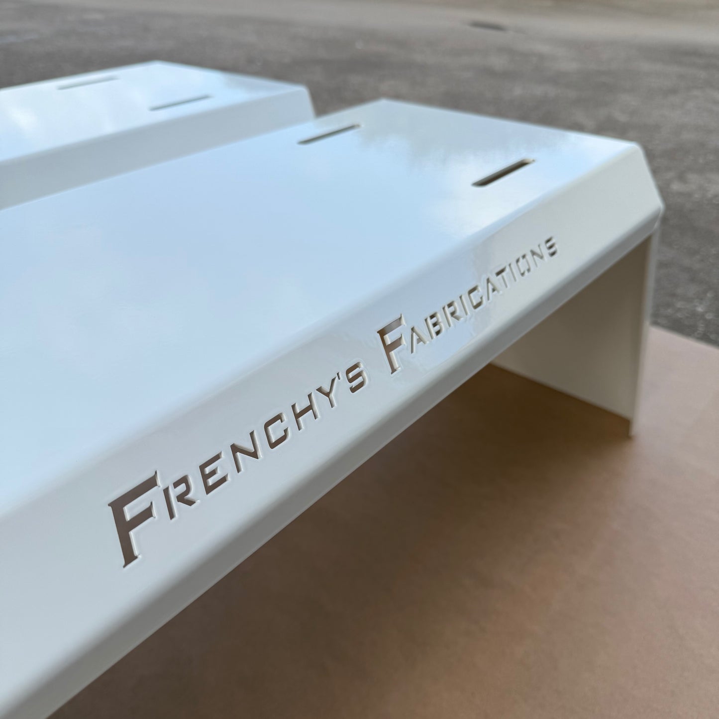 Tapered Mudguards (Pair) FF White