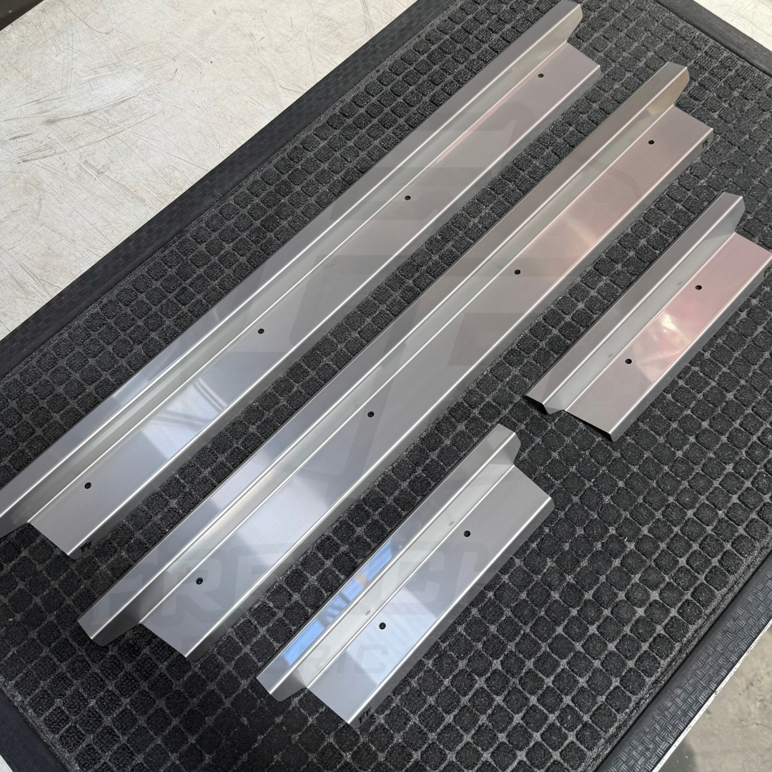 DUAL CAB Stainless Steel Sill Trims (2B Milled Finish/ No Design)