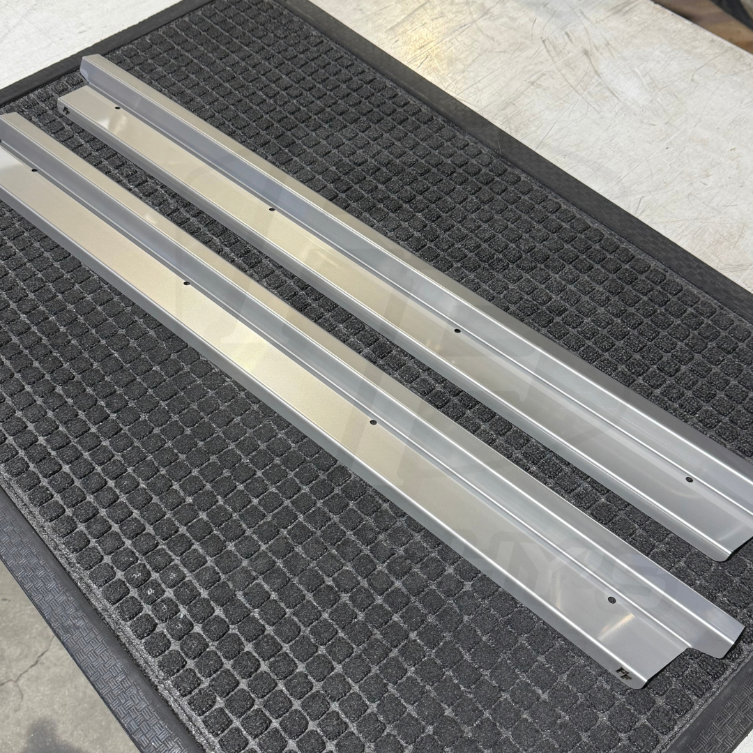 SINGLE CAB Stainless Steel Sill Trims (2B Milled Finish/ No Design)