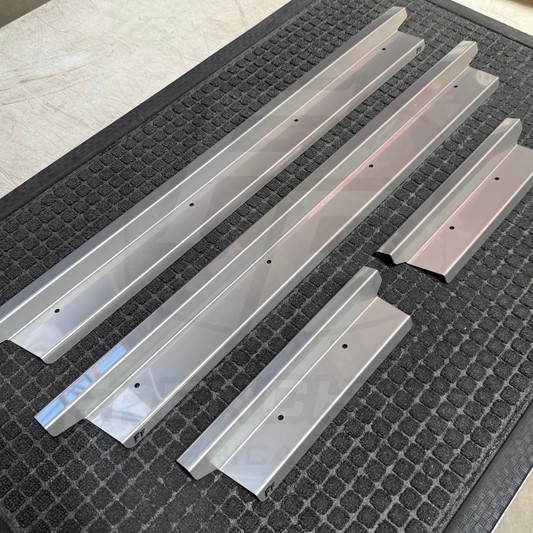 DUAL CAB Stainless Steel Sill Trims (2B Milled Finish/ No Design)