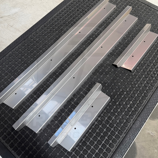 DUAL CAB Stainless Steel Sill Trims (2B Milled Finish/ No Design)