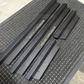 Stainless Steel Sill Trims - Suitable for use with 60 Series LandCruiser (RAPTOR & CUSTOM TEXT)