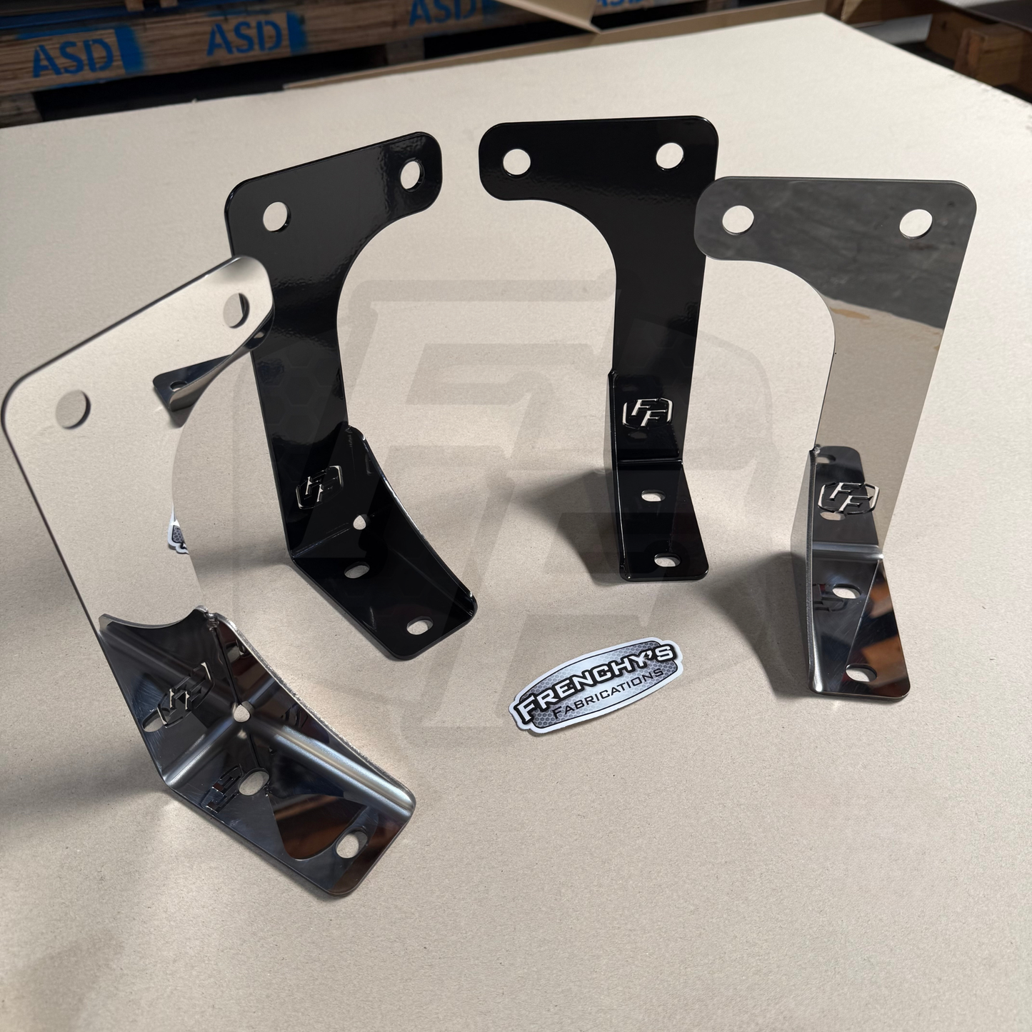 Stainless Mudflap Brackets (HDJ79 & Early VDJ79)