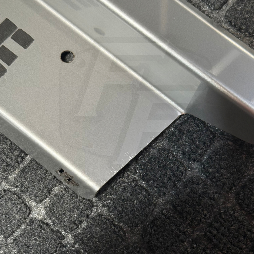 DUAL CAB Stainless Steel Sill Trims (2B Milled Finish/ DAD'S UTE)