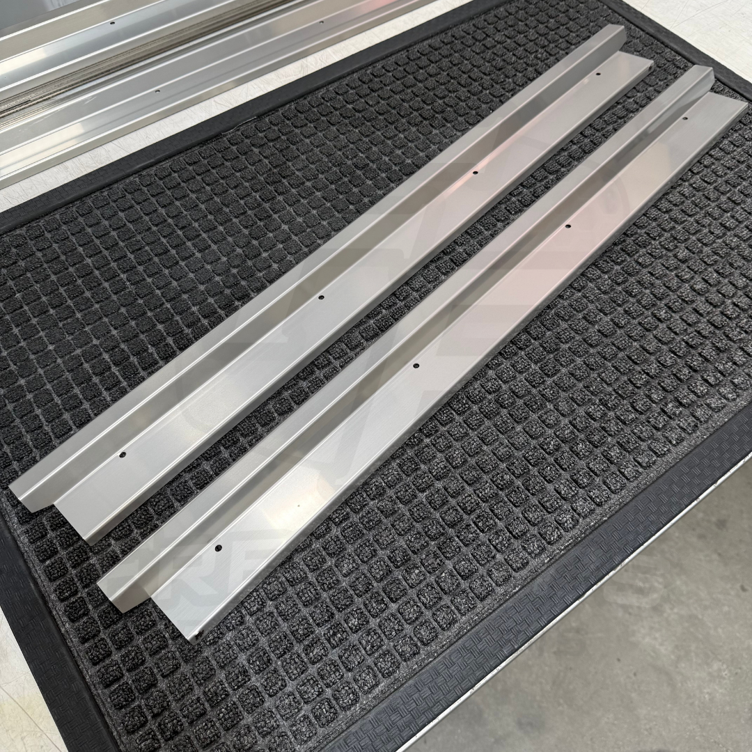 25% OFF - 2B SINGLE CAB Stainless Steel Sill Trims (No Design)