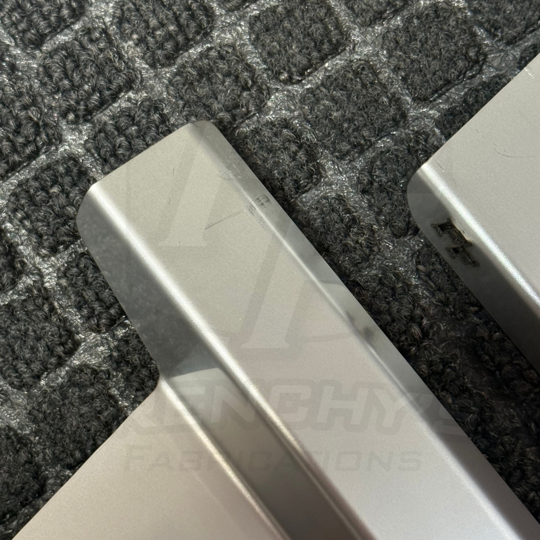 DUAL CAB Stainless Steel Sill Trims (2B Milled Finish/ DAD'S UTE)