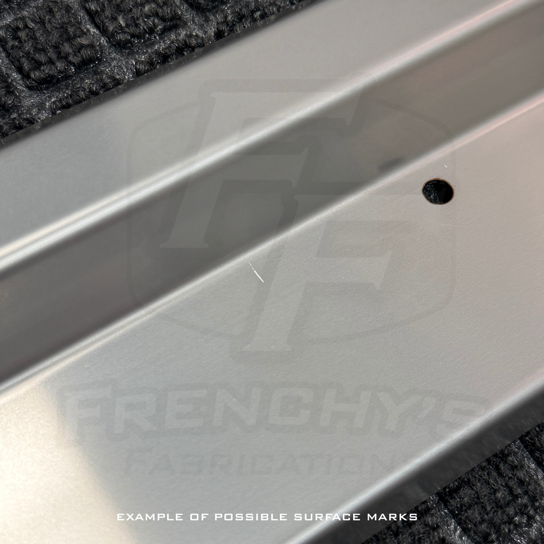 25% OFF - 2B SINGLE CAB Stainless Steel Sill Trims (No Design)