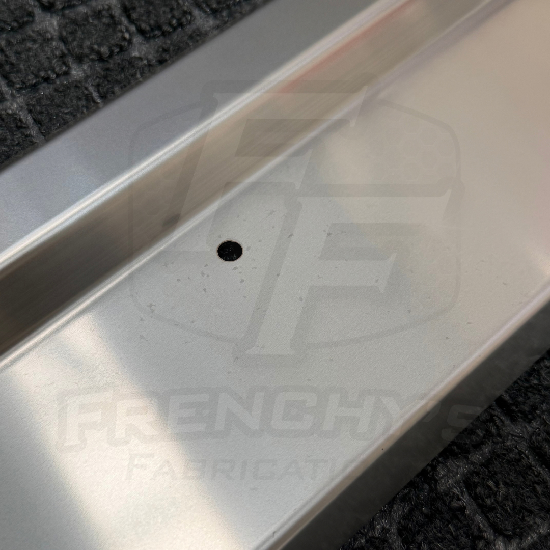 Stainless Steel Sill Trims - Suitable for use with 80 Series LandCruiser (FRONT ONLY)
