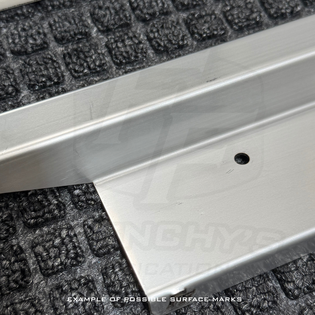25% OFF - 2B SINGLE CAB Stainless Steel Sill Trims (No Design)
