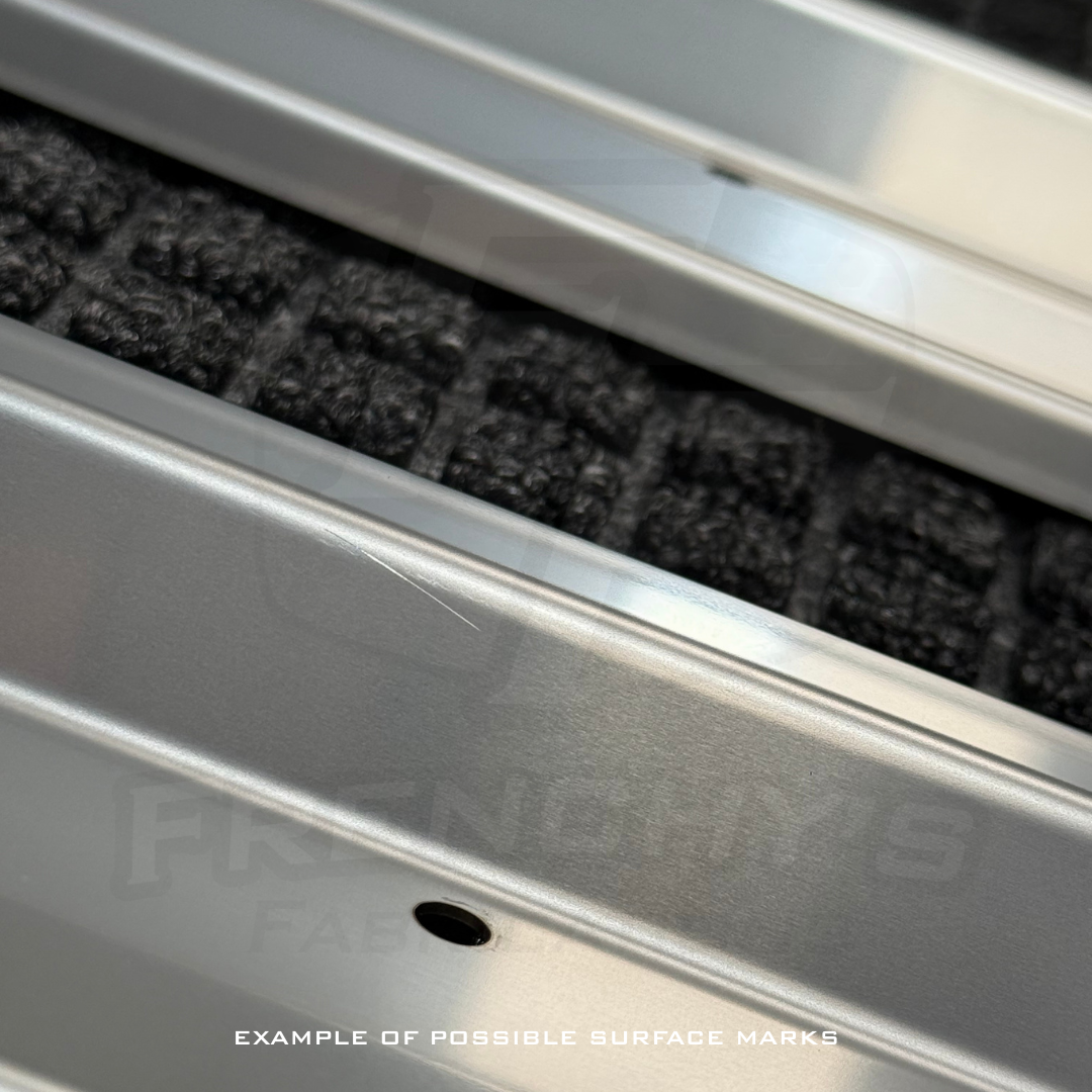 25% OFF - 2B SINGLE CAB Stainless Steel Sill Trims (No Design)