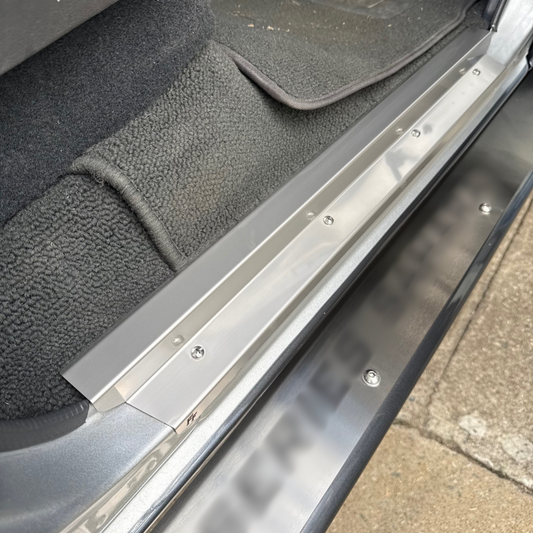 Stainless Steel Sill Trims - Suitable for use with 60 Series LandCruiser