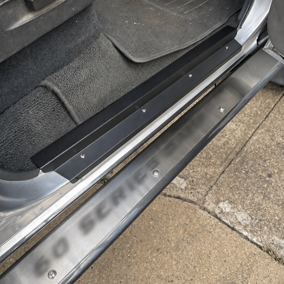 Stainless Steel Sill Trims - Suitable for use with 60 Series LandCruiser