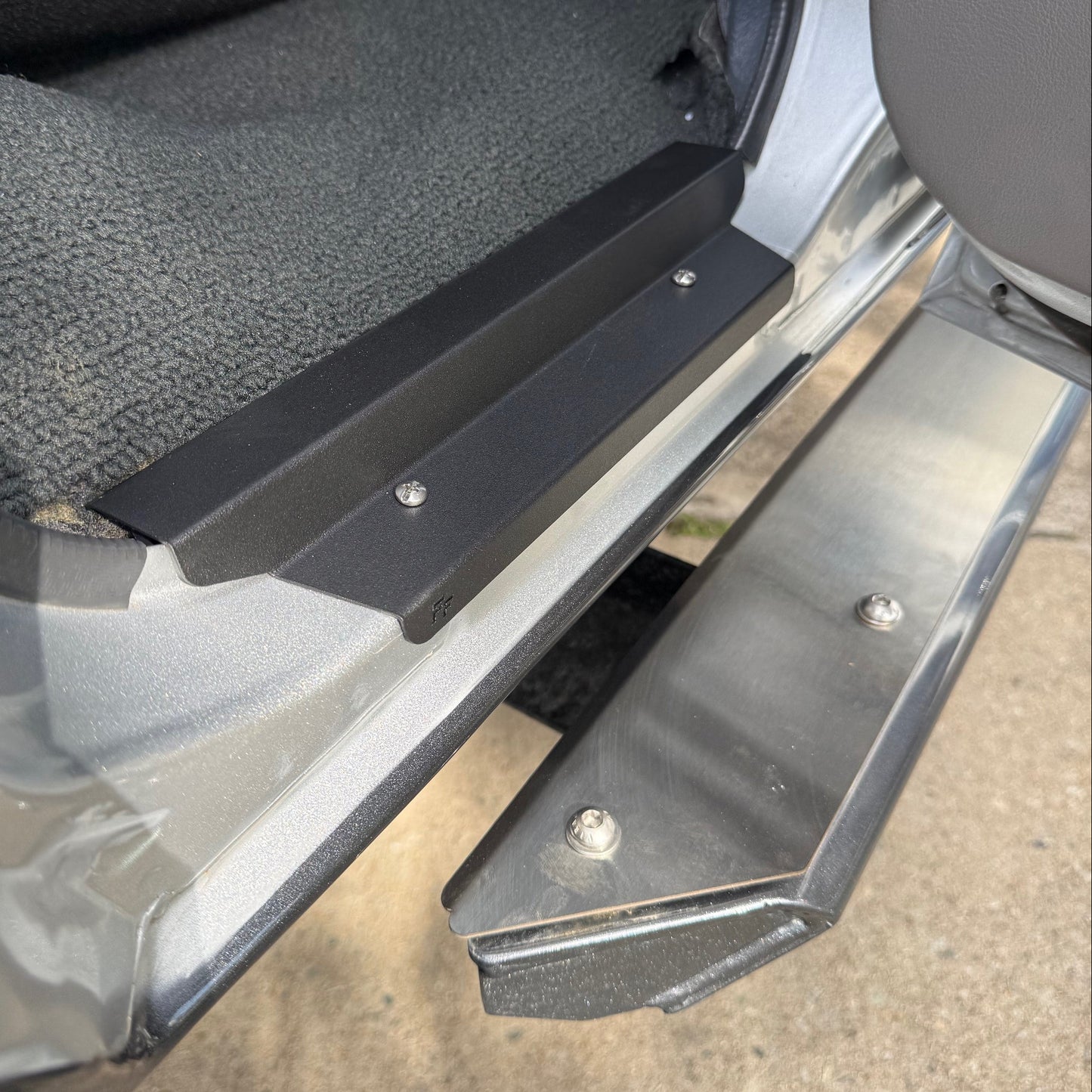 Stainless Steel Sill Trims - Suitable for use with 60 Series LandCruiser