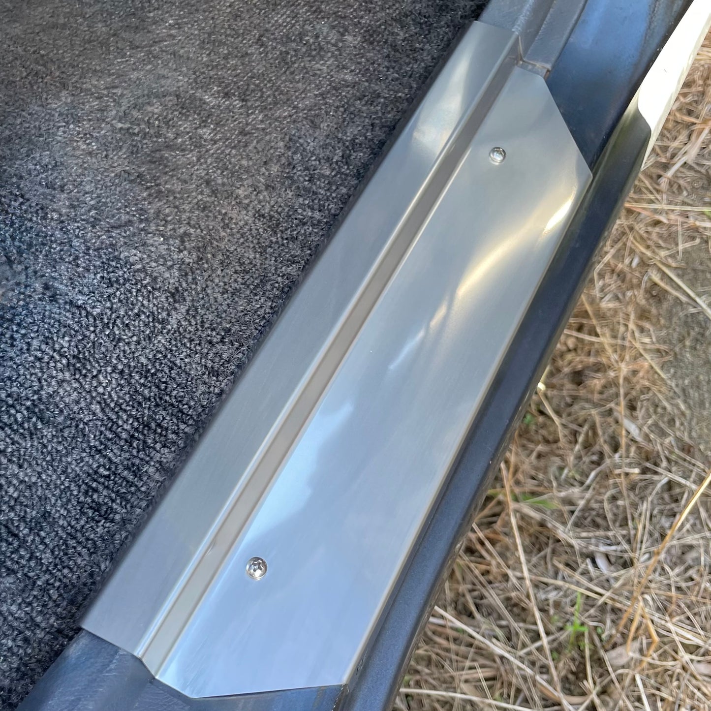 Stainless Steel Sill Trims - Suitable for use with 80 Series LandCruiser
