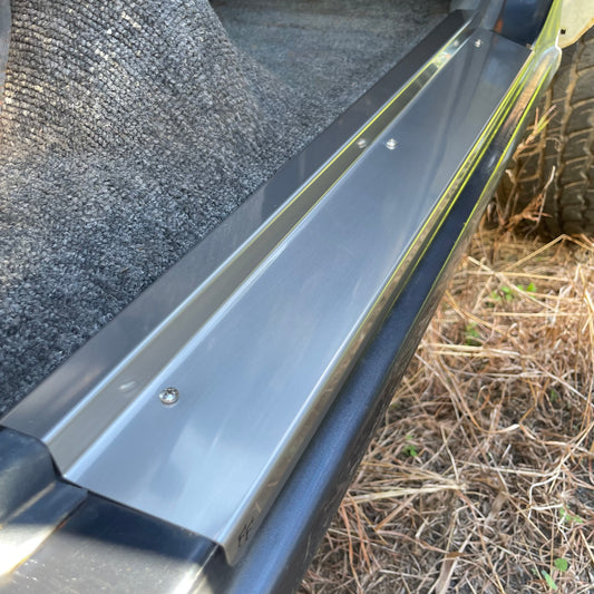 Stainless Steel Sill Trims - Suitable for use with 80 Series LandCruiser