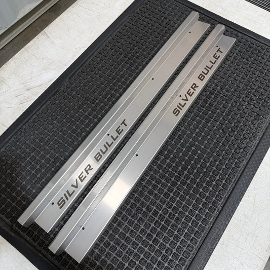 Stainless Steel Sill Trims - Discounted Engraved (Single Cab)