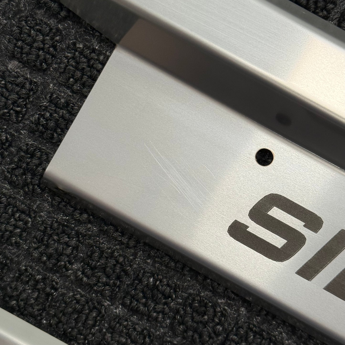 Stainless Steel Sill Trims - Discounted Engraved (Single Cab)