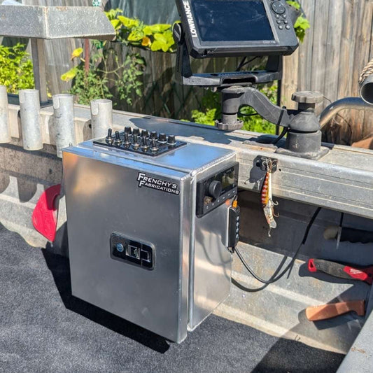 Small Aluminium Boat Console/Dry Box