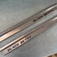Stainless Steel Sill Trims - Discounted Engraved Set (Single Cab)
