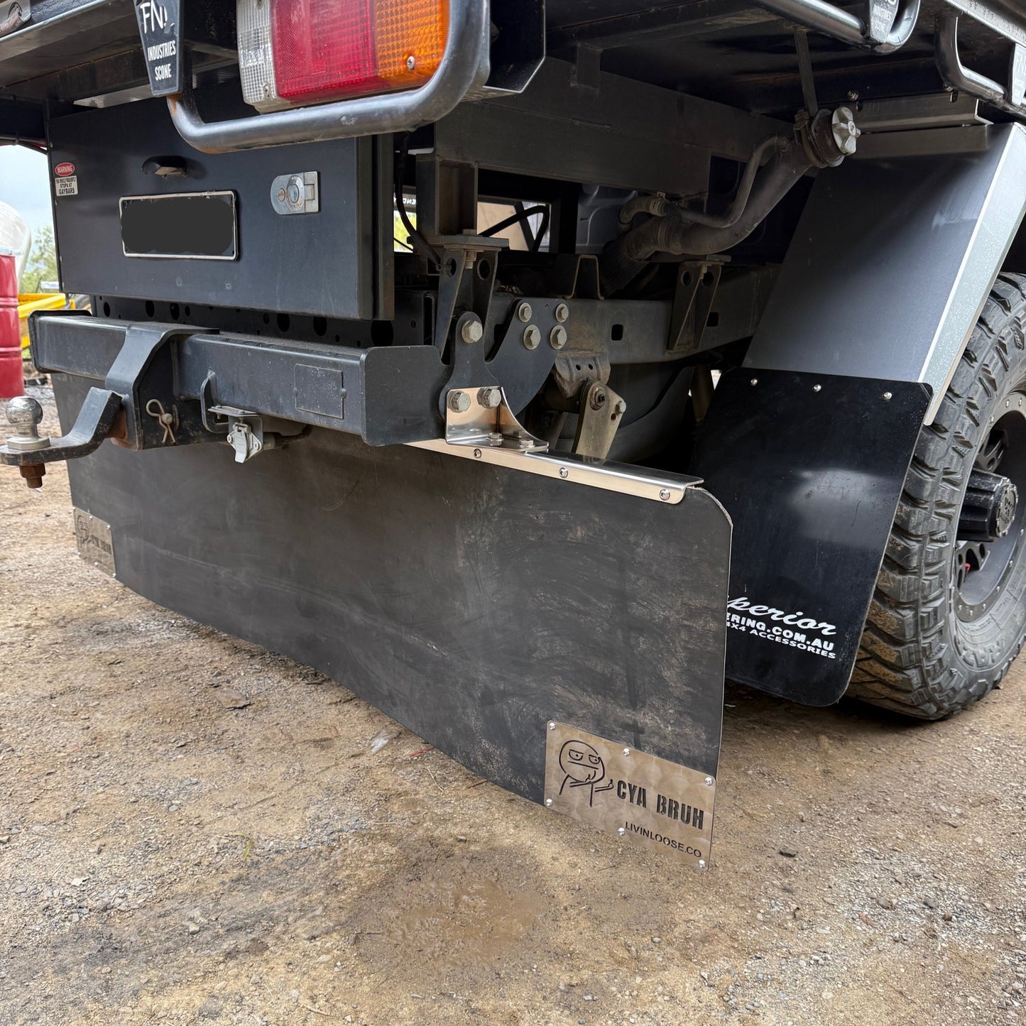 Stainless Mudflap Brackets