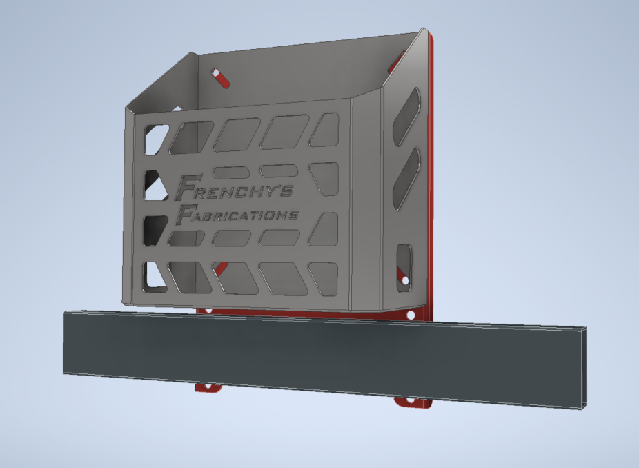 Jerry Can Holder Bracket